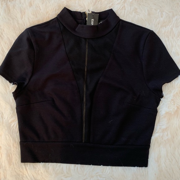 Express Crop Top Blouse - Picture 3 of 4